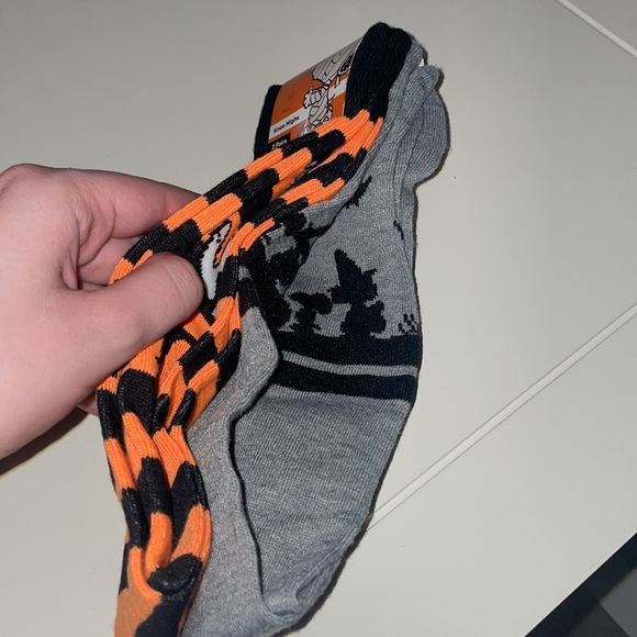 Peanuts Halloween Snoopy Knee Highs Socks 2 Pair NWT - Picture 2 of 3